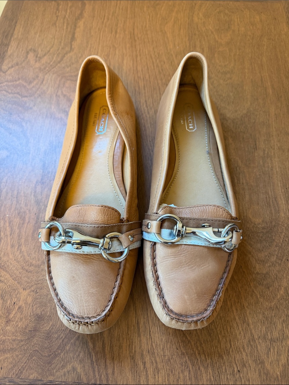 Coach FLAT SHOES PAMILLA STYLE size 9.5